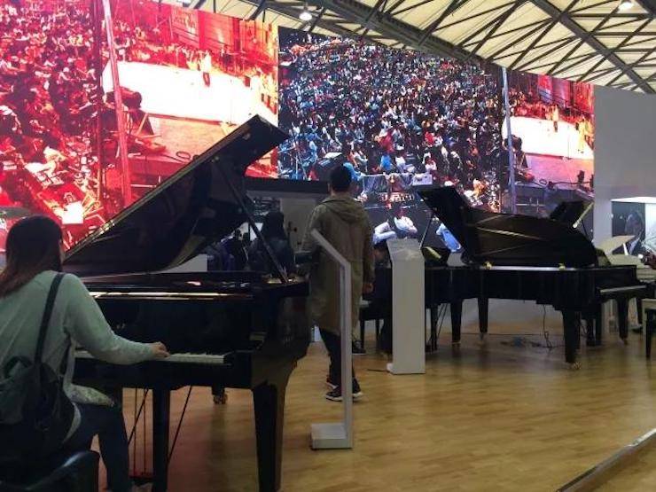 聚焦乐展|2017中国（上海）国际乐器展览会圆满落幕，j9集团钢琴大放异彩