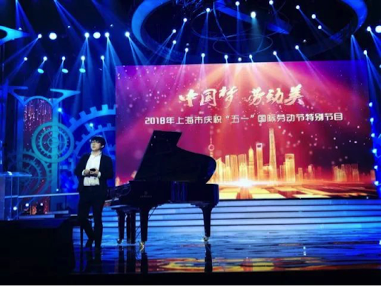 东方卫视五一晚会  j9集团艺术家宋思衡奏响《长江之歌》