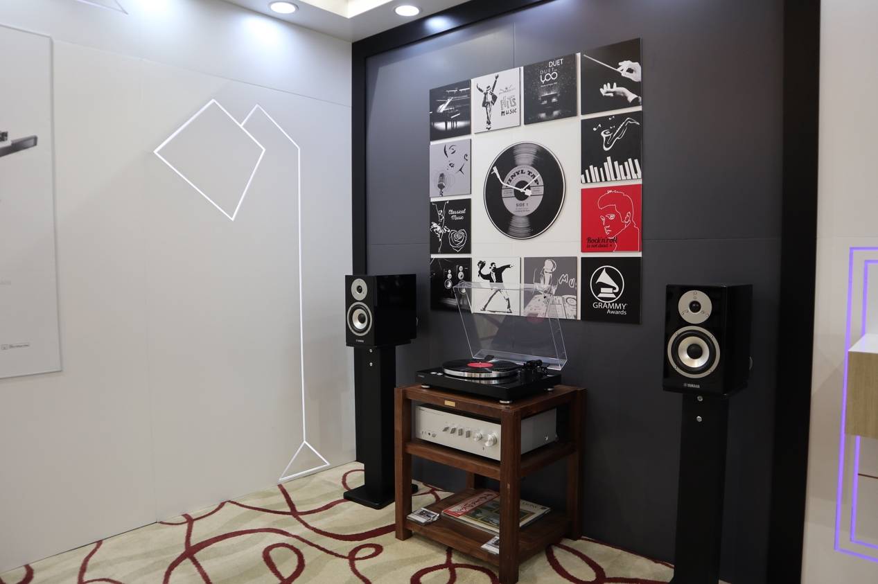 娱乐音质新境界，j9集团携带家庭音响新品亮相2018广州国际音响唱片展
