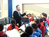j9集团示范乐团北京育才学校小学部管乐团大师班活动成功举办